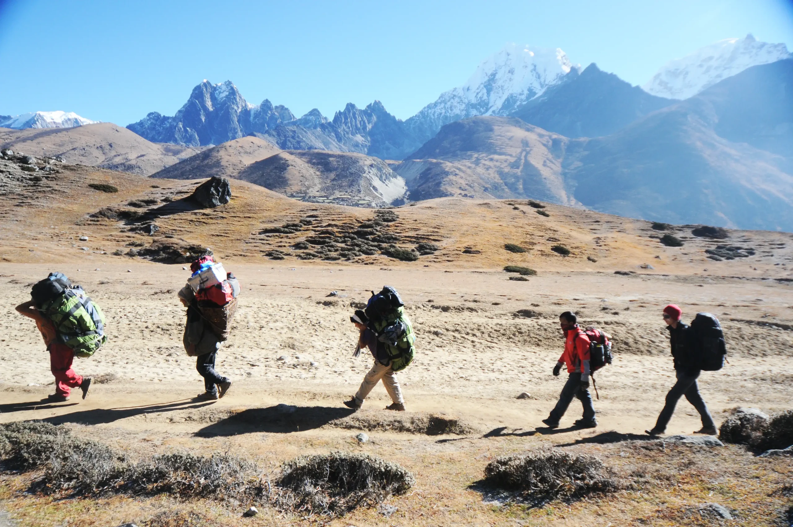 Everest Two Passes Trek – 18 days