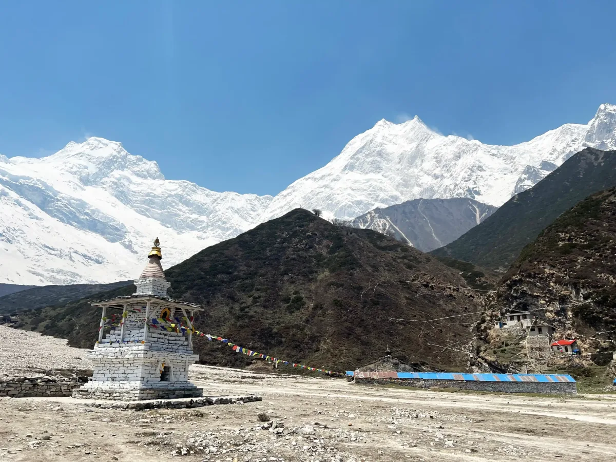 manaslu circuit trek route